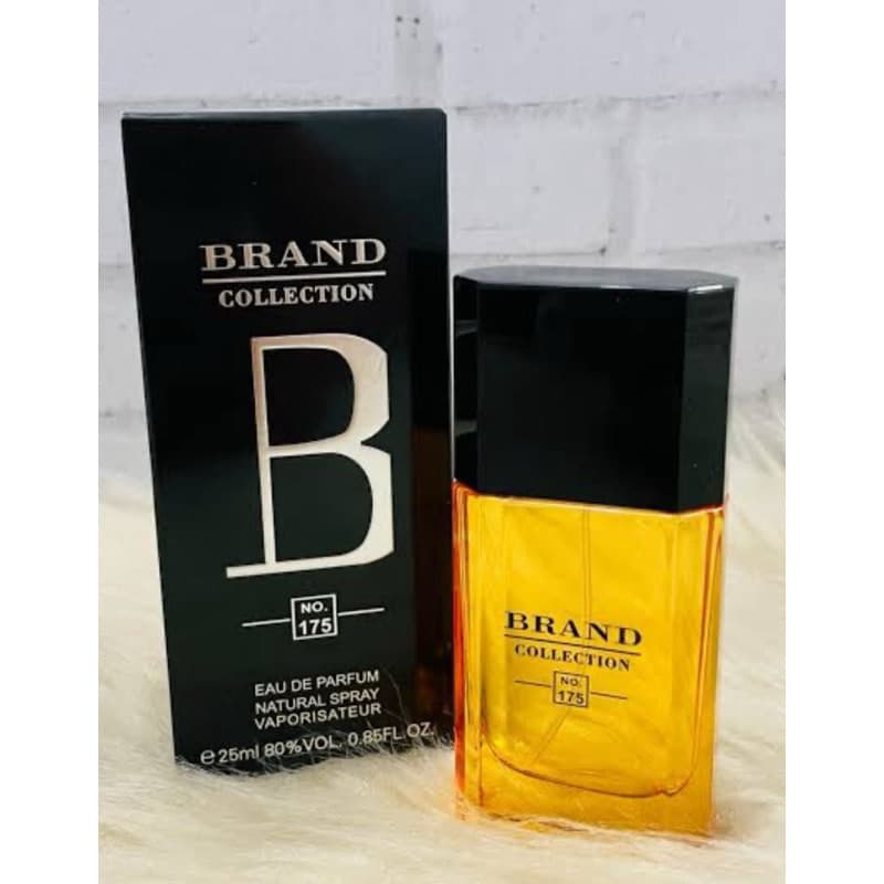 Perfume importado Brand Collection masculino (175) um amadeirado com notas de couro , top, ícone