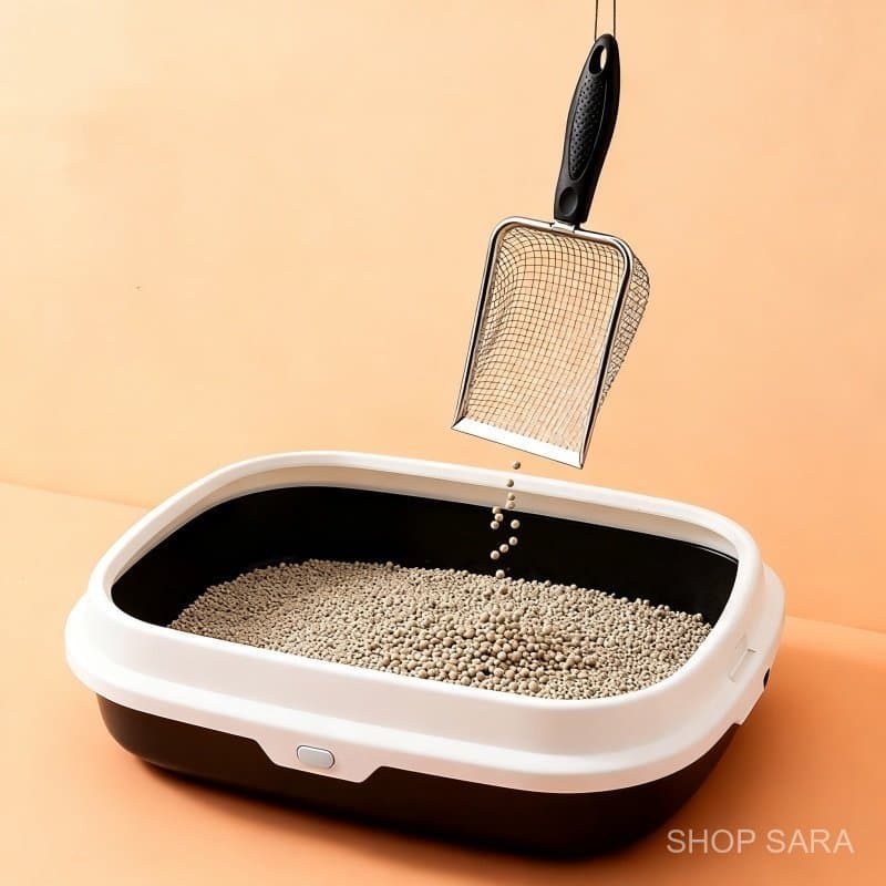 2/3/4 Pcs De Raspadura De Limpeza De Areia De Gato - Rede Fina Para Caixas SanitáRias Promoção