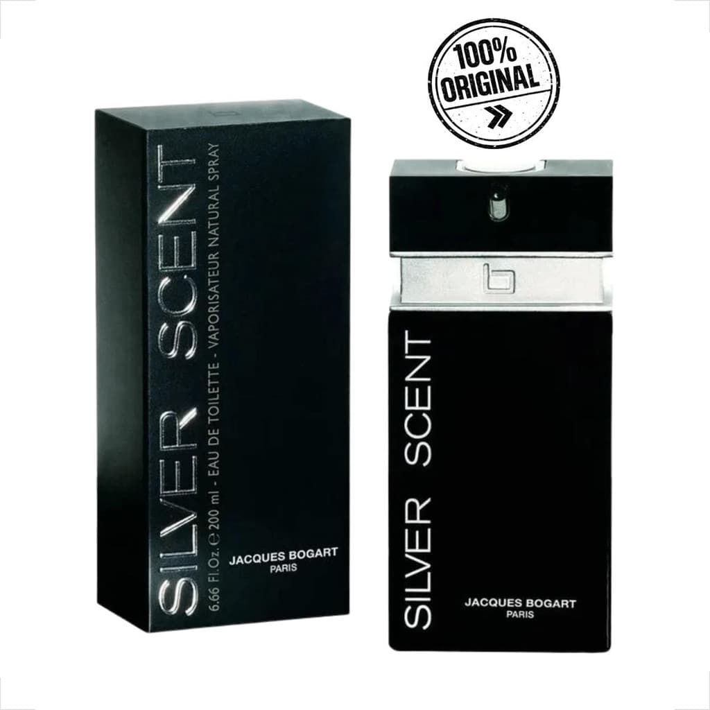 Perfume Silver Scent Jacques Bogart Eau De Toilette 100ml Perfume Masculino Importado Original Alta Fixação