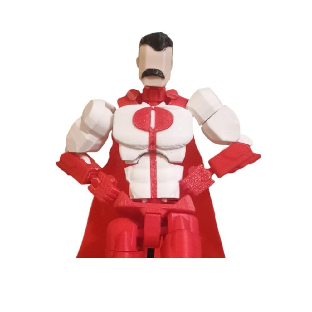 Boneco Dummy Omni-Man Super 🔥 Articulado e Grande | Alta Qualidade | Pronta Entrega