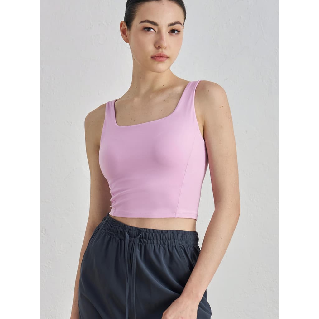 AD1494 cor desconto tudo-em-um copo Yoga roupa interior nu confortável roupas de Fitness correndo esportes topo feminino