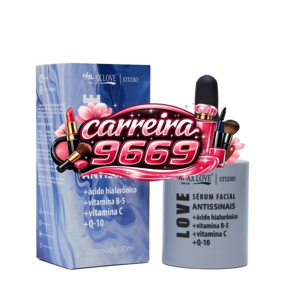 (V)✨ Sérum Facial Antissinais Vitamina C + Q10 Max Love – Firmeza, Luminosidade e RenovaçãoNPRJ