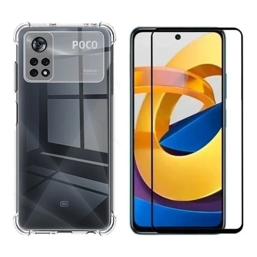  Película e Capa Capinha Xiaomi Poco X4 Pro 5G