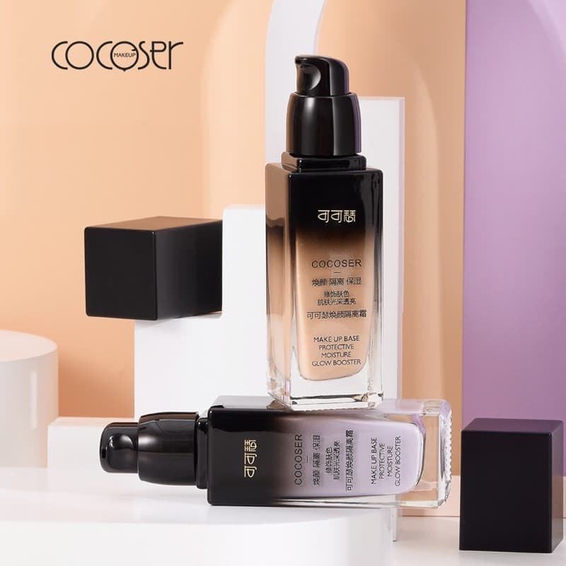 Coser Base Creme Maquiagem Primer Hidratante Iluminador Corretivo BB Base Líquida Reparação No-Yan Cuidados com a Pele M