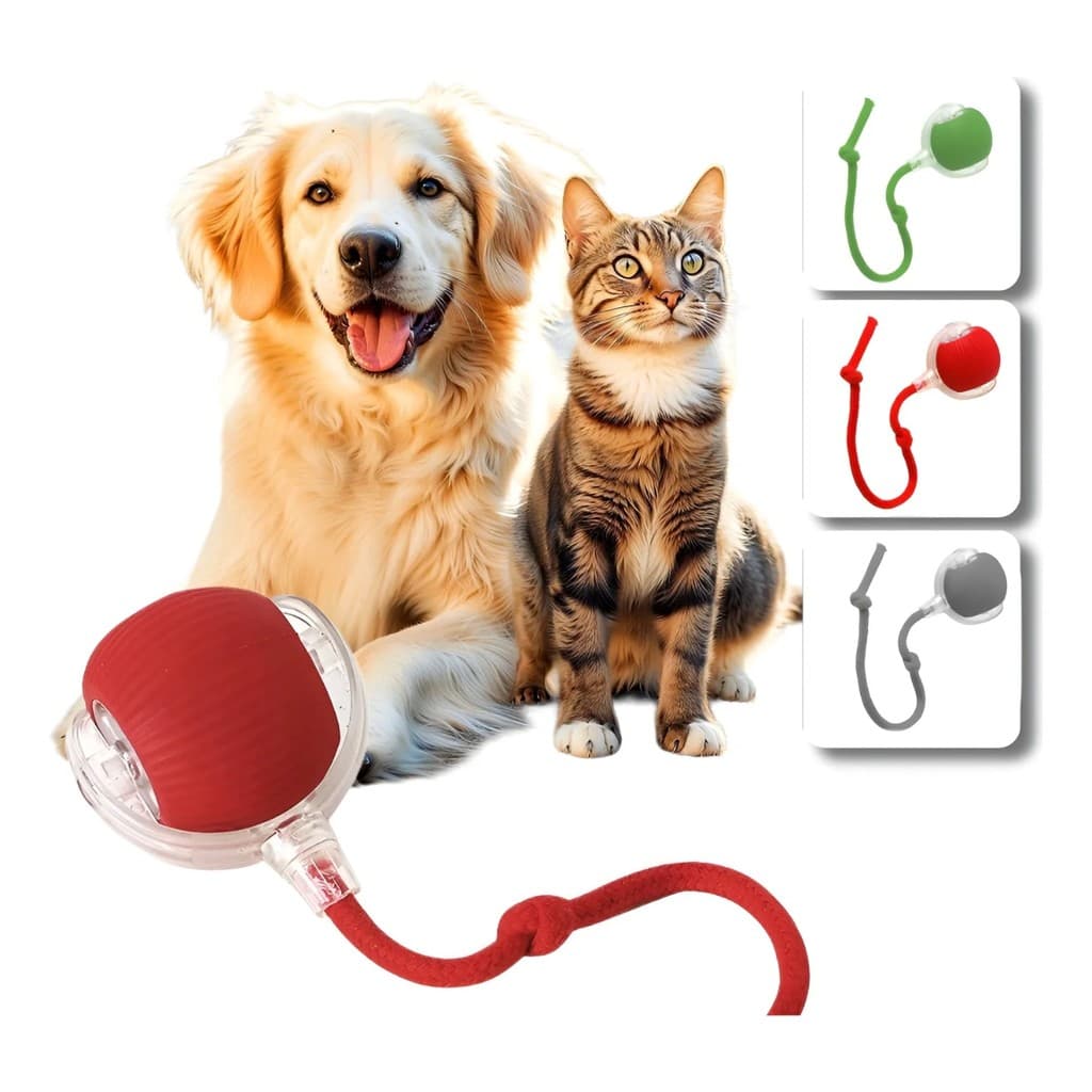 Bola De Brinquedo Elétrica Interativa Para Gatos , Super Drive , Rolante Sensor De Ativação De Movimento