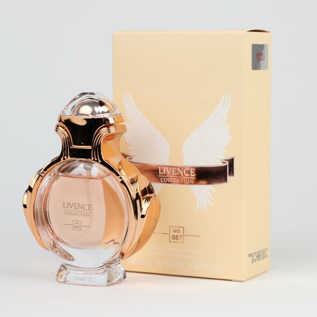 Perfume Feminino Importado Olimpe 25 ml Livence Collection -087 mulheres decididas presente