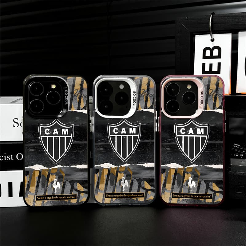 capinha de celular Atlético Mineiro futebol para Samsung A16 A15 A14 A13 A17 A07 A05 A55 A35 S24 Ultra S25 Ultra capinha