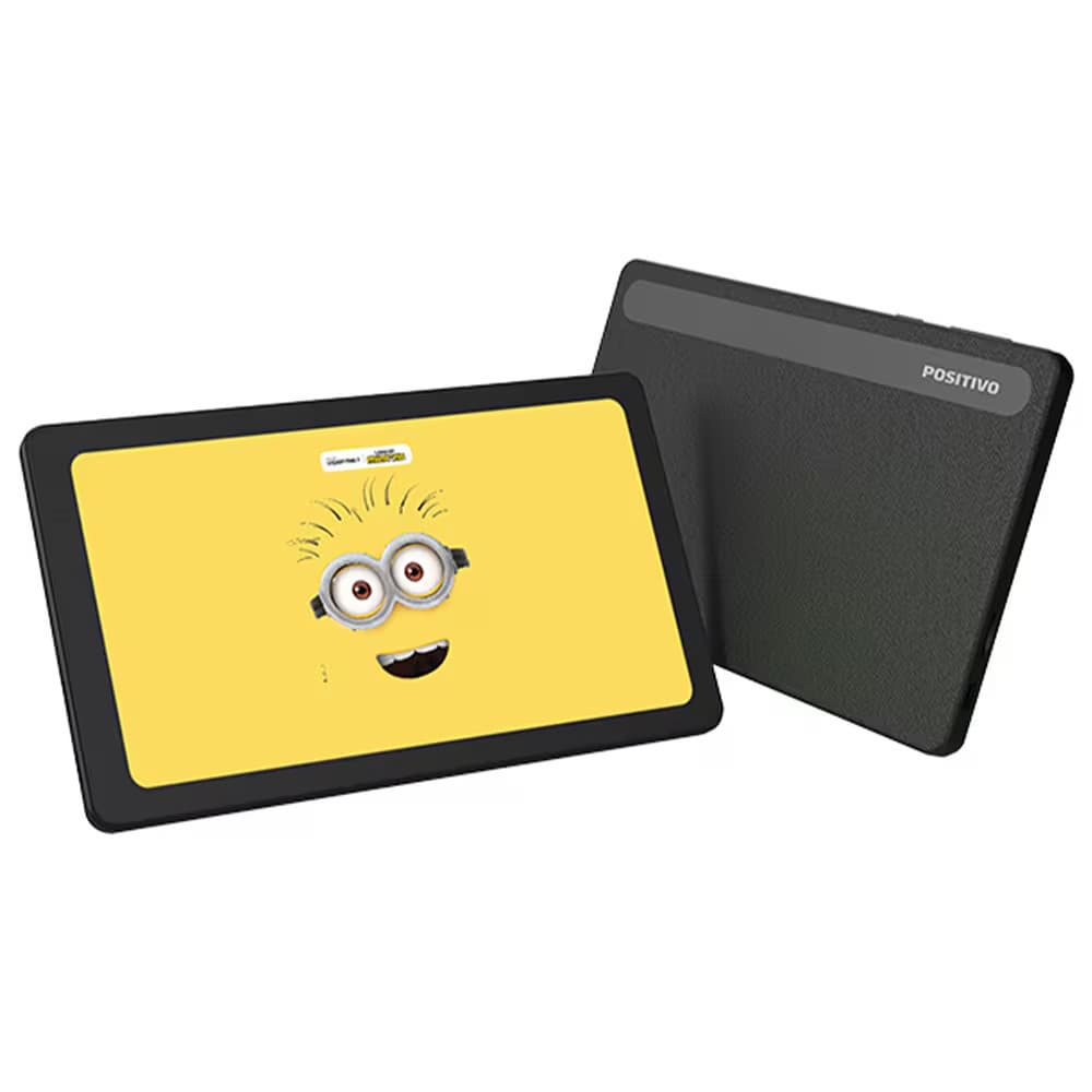Tablet Vision TAB7 Minions 7 Android 14 64GB Octa-Core Positivo
