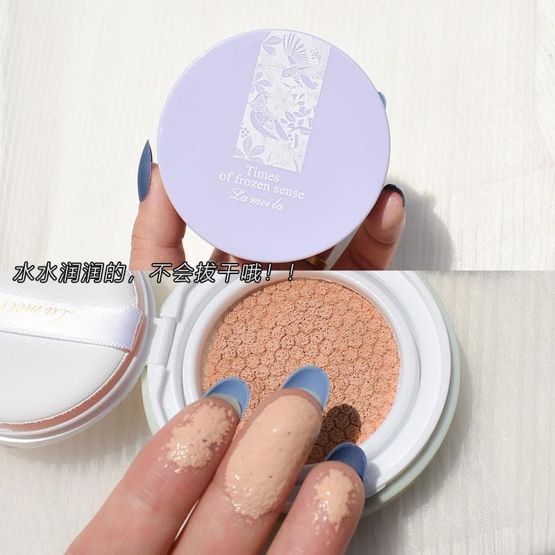 Queijo impecável almofada base líquida BB creme Natural pele cremosa não é fácil de tirar maquiagem base líquida feminin