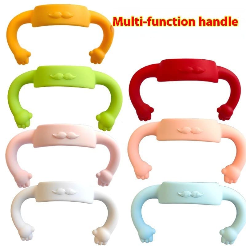 Wheatfield Life Store Alça Universal para mamadeira Capa de Silicone para mamadeira adequada para todos os tipos de mama