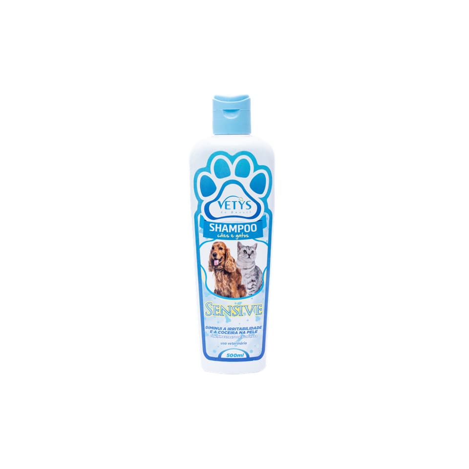Shampoo Pet Sensive Vetys do Brasil 250ml (para cães e gatos)