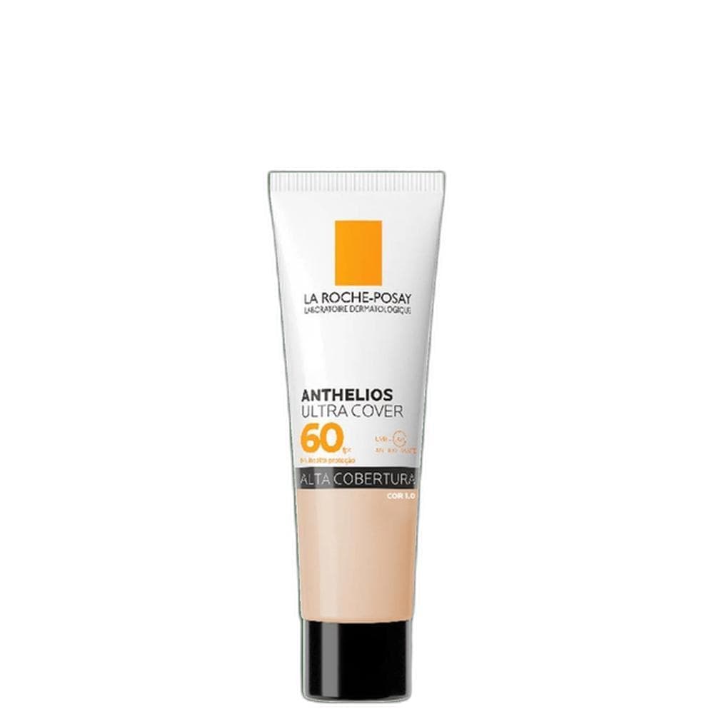 La Roche-Posay Anthelios Ultra Cover Cor 1.0 FPS60 - Protetor Solar Facial Com Cor 30g