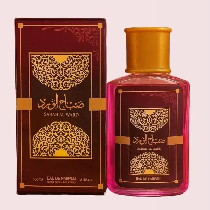 Perfume Árabe Feminino Sabah Al Ward Importado Eau de Parfum Longa Duração Projeçao Marcante 100 ml