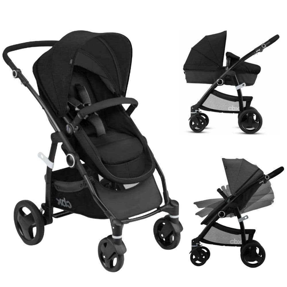 CARRINHO 2 EM 1 LEOTIE FLEX SMOKY ANTHRACITE - CBX
