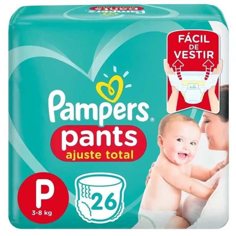 Fralda Supersec Pampers P com 42 Unidades