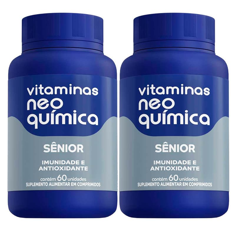 Kit 2 Vitamina Sênior 50+ Com 60 Cápsulas - Neo Química