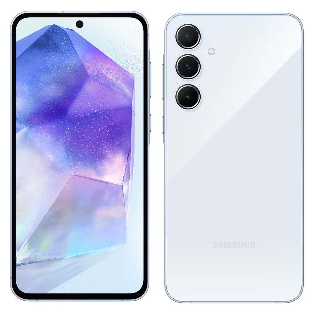 Usado: Samsung A55 256 GB Azul - Muito Bom