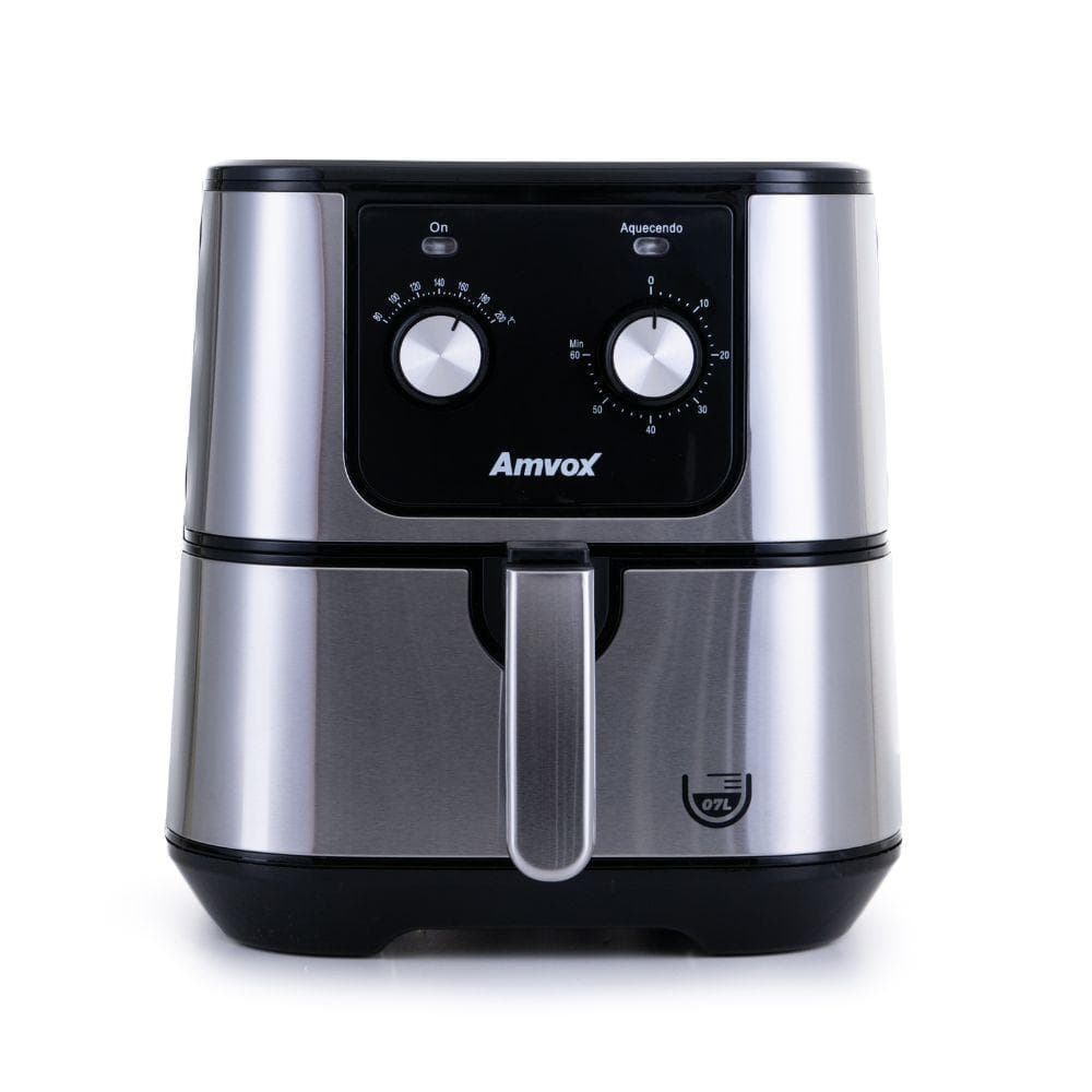 Fritadeira Elétrica Sem Óleo/Air Fryer Amvox ARF1255M 7L Com Timer