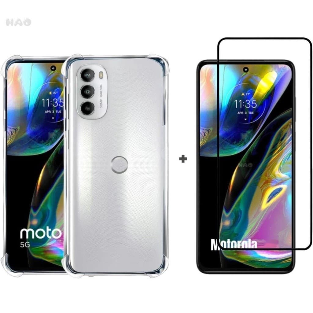 Película ou Capa Capinha Motorola Moto G52/G82