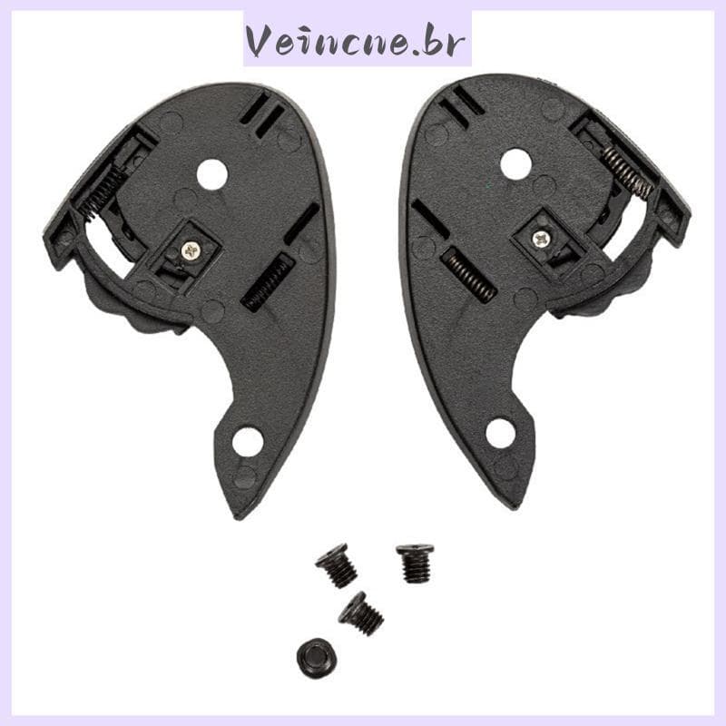 VEI Capacetes Viseiras Escudo Placa Base Conjunto Para Eixo 551 Moto Reparação Parte