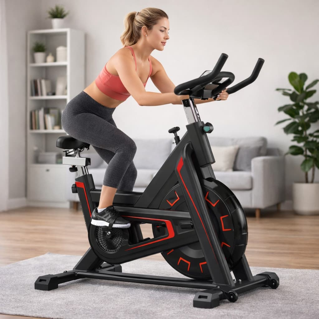 Bicicleta Bike Ergométrica Spinning Academia Fitness 180kg  ON-K501