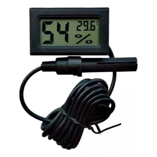 Termômetro Higrômetro Digital Temperatura Umidade Sensor Temperatura Chocadeira ambiente CERTIFICADO DE CALIBRAÇÃO