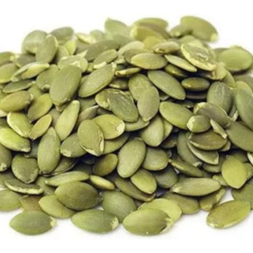 Sementes de Abóbora Cruas Sem Casca Premium AA 1000 Unidades | Snack Saudável, Rica em Fibras e Proteínas