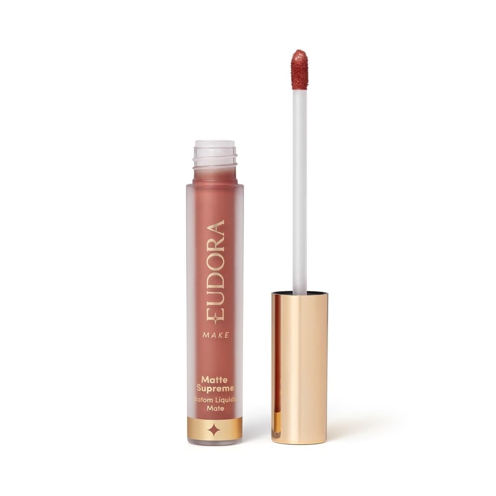 Eudora Batom Líquido Matte Supreme Marrom Precioso 4,0ml