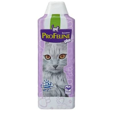 Shampoo 2 em 1 ProFeline Plus para Gatos - 700ml