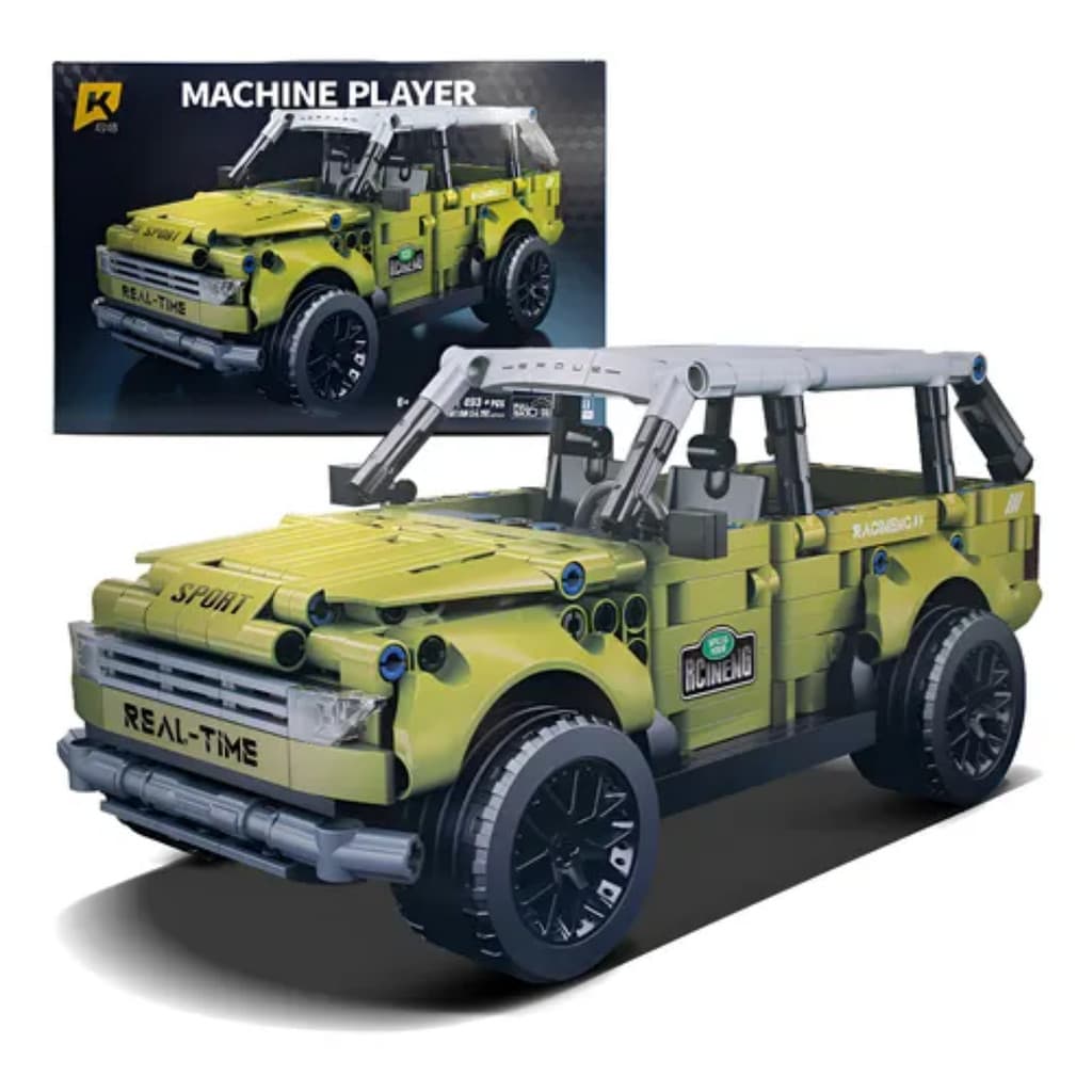 Kit Blocos De Montar Off-road Jipe 493 Peças Lego