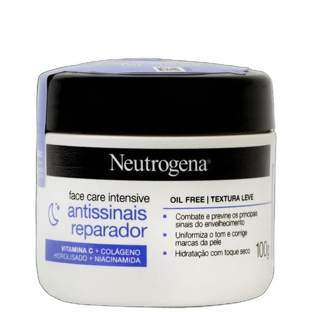 Neutrogena Face Care Intensive Reparador - Anti-Idade 100g