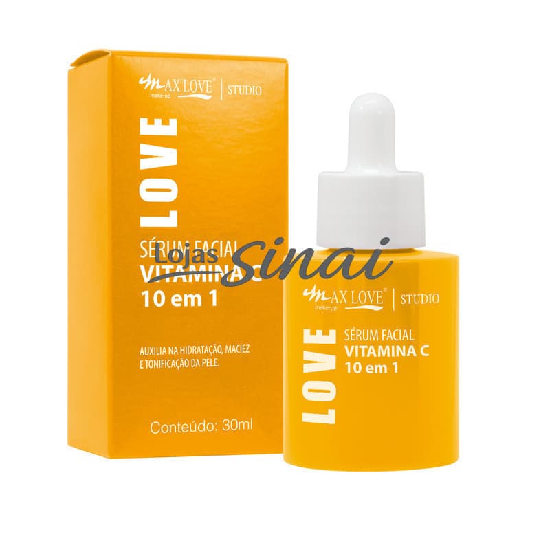 Sérum Vitamina C 10 em 1 Max LoveV8N5