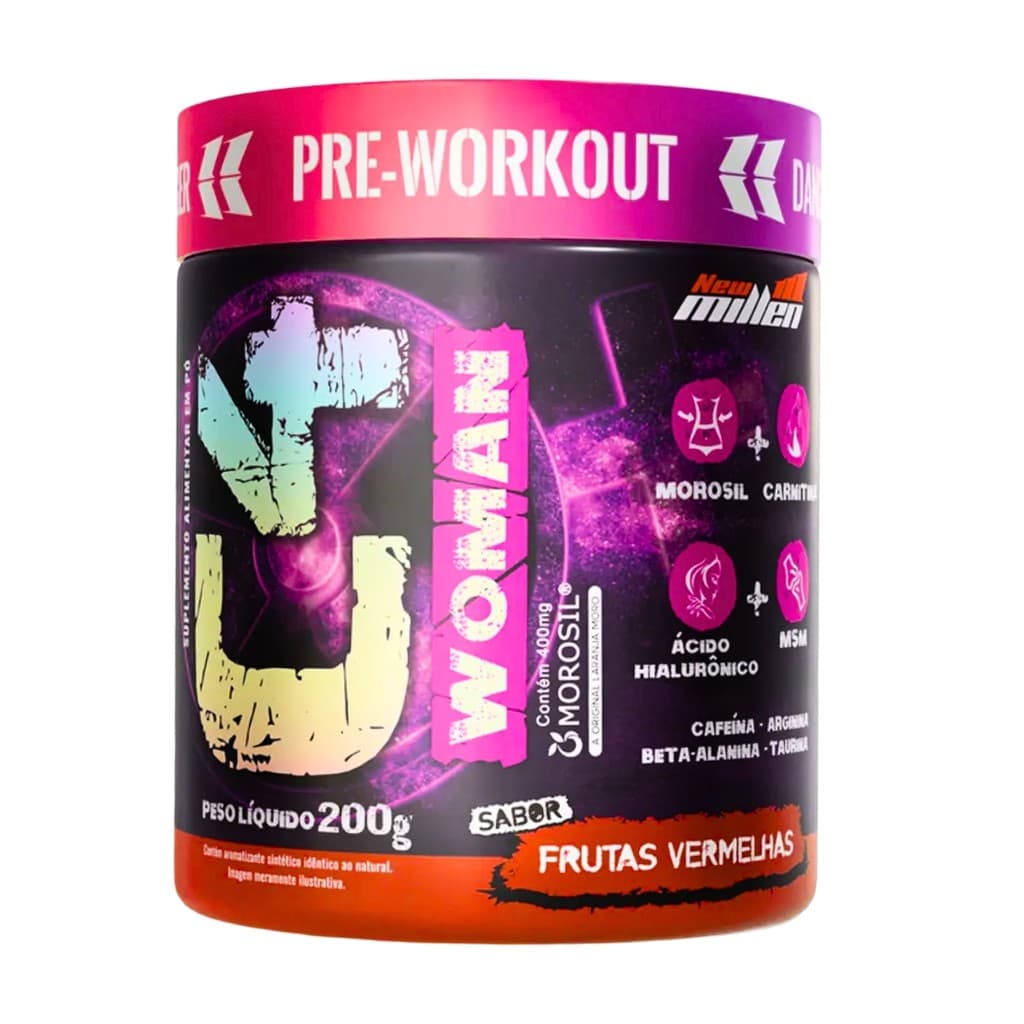 Pré Treino Feminino New Millen C4 Pre Workout Woman 200g