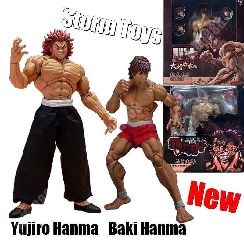 Yujiro Hanma Lembrança Boneca Brinquedos Baki Filho De Orge ST 1/12 Coleção De Ação Articulada 4E5P