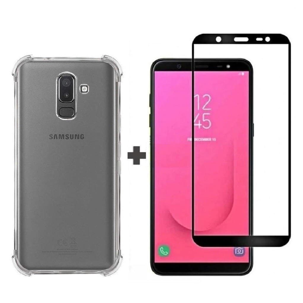  Película e Capa Capinha Samsung Galaxy J8/J810