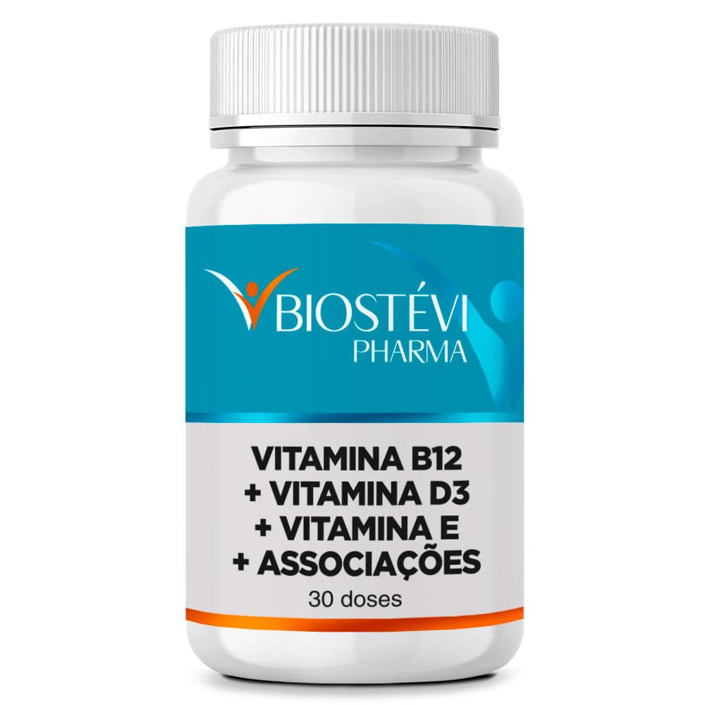 Composto Pós Remoção de Vesícula Biliar Vitamina B12 + Vitamina D3 + Vitamina E + Associaç 30 Doses
