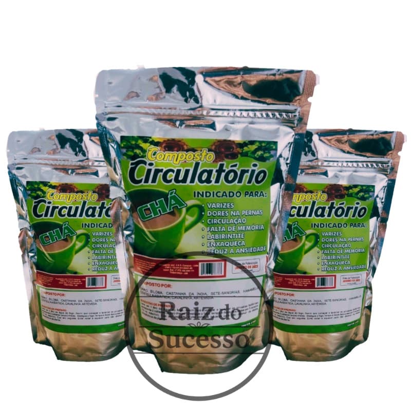 Chá Orgânico Composto Circulatório 100g