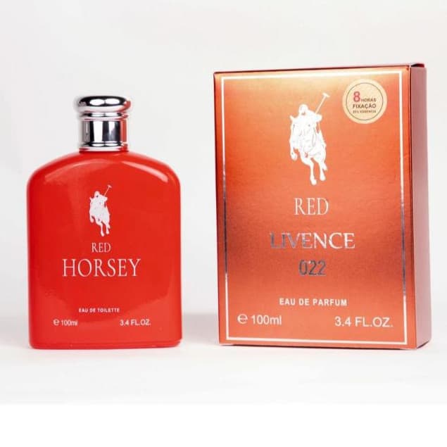 Perfume Masculino Importado RED Horsey Promoção Bombastica - 100 ml Presente de Natal