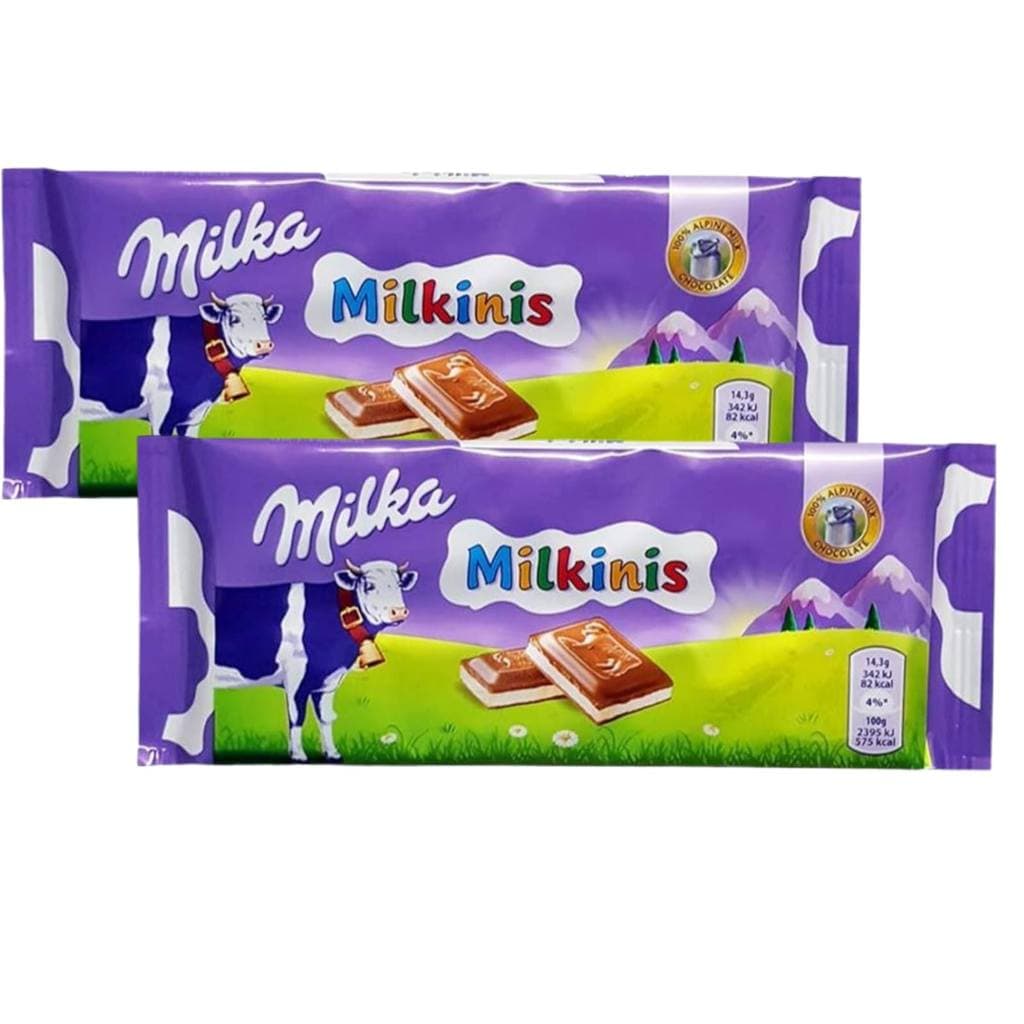 Milka Milkinis Chocolate & Leite Importado - 2 Un