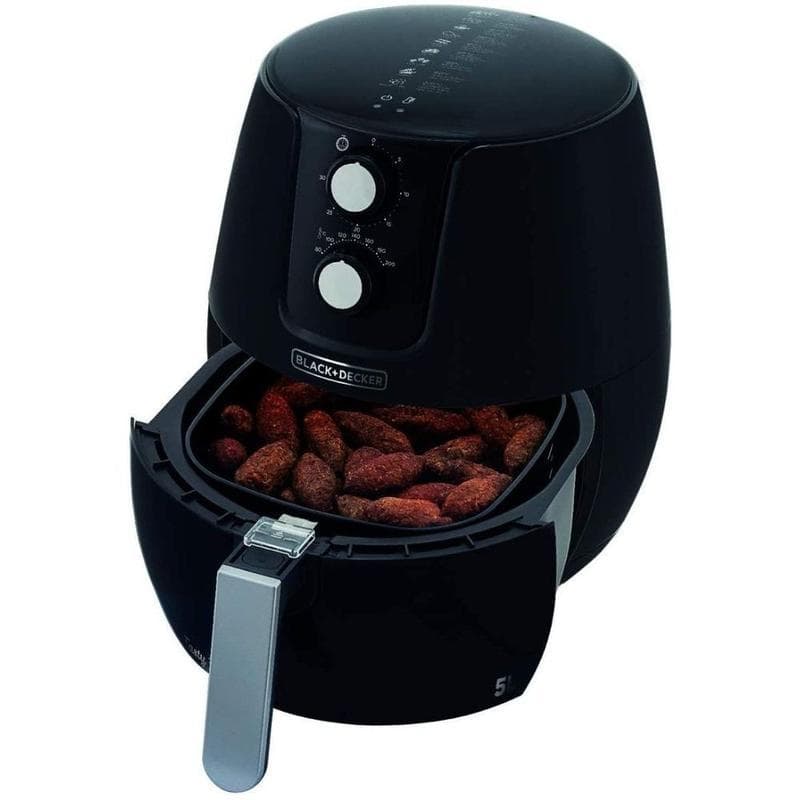 Fritadeira Elétrica Airfryer Sem Óleo e Cesto Antiaderente 5L modelo AFM5 1400W 220V