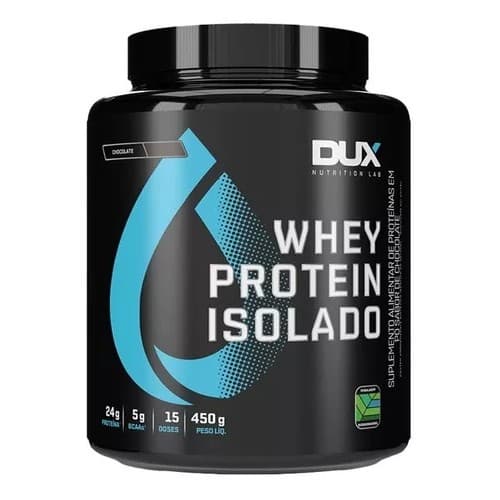 Whey Protein Isolado Pote (450g) - Sabor: Chocolate
