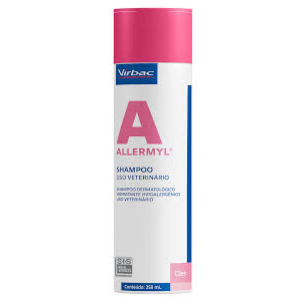 Allermyl Shampoo Para Cães E Gatos 250ml - Virbac