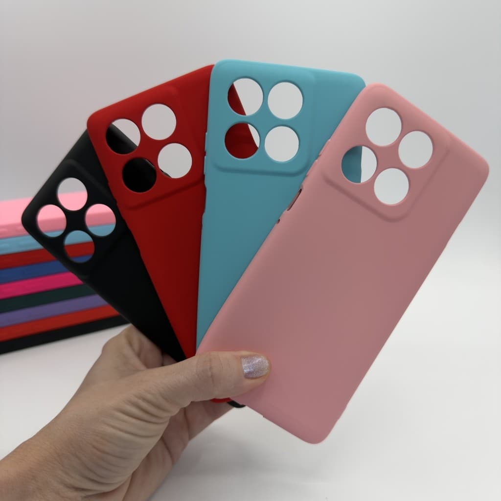 Capa Para Motorola Moto Edge 60 PRO Silicone Aveludada Capinha De Celular