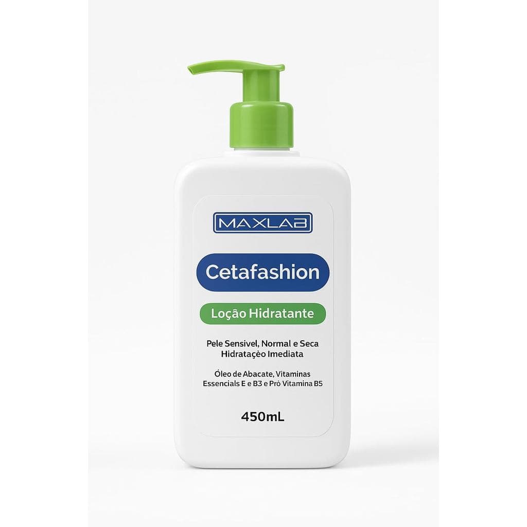 Loção Hidratante Cetafashion 450 Ml Maxlab