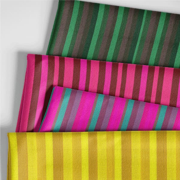 Tecido Sarja Impermeável Estampas Listrados Costura Patchwork Artesanato Tricô Pano