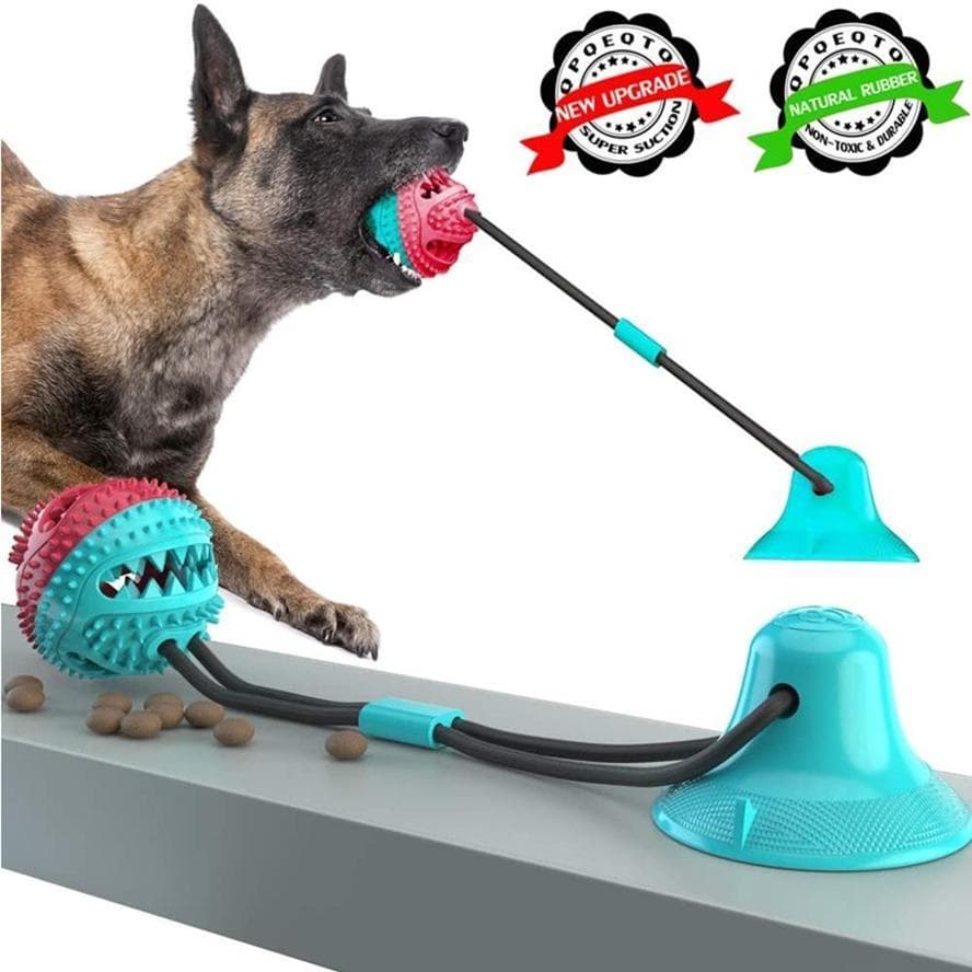 1 Pçs Cão De Estimação Filhote De Cachorro Molar Mordida Brinquedo Rebocador Corda Bola Mastigar Brinquedos Limpeza Dos 