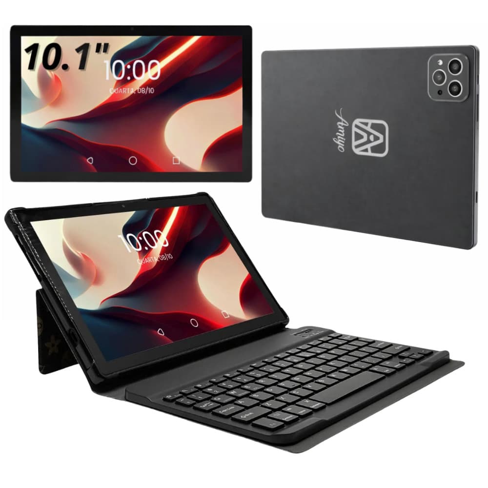 Tablet A06 Plus Android 256GB Memória 8GB RAM Wi-Fi Dual Chip + Teclado e Capa