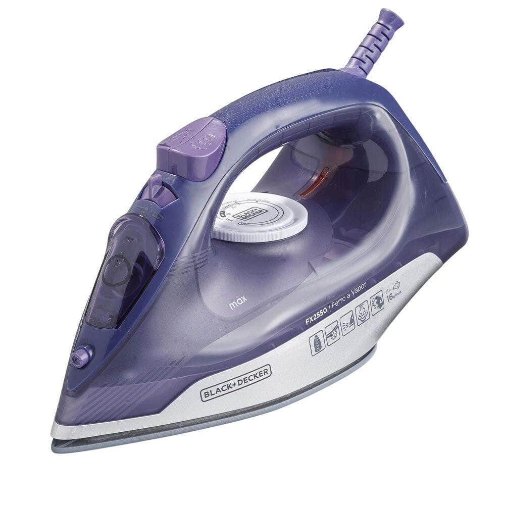 Ferro de Passar a Vapor Black+Decker FX2550 - 220 Volts