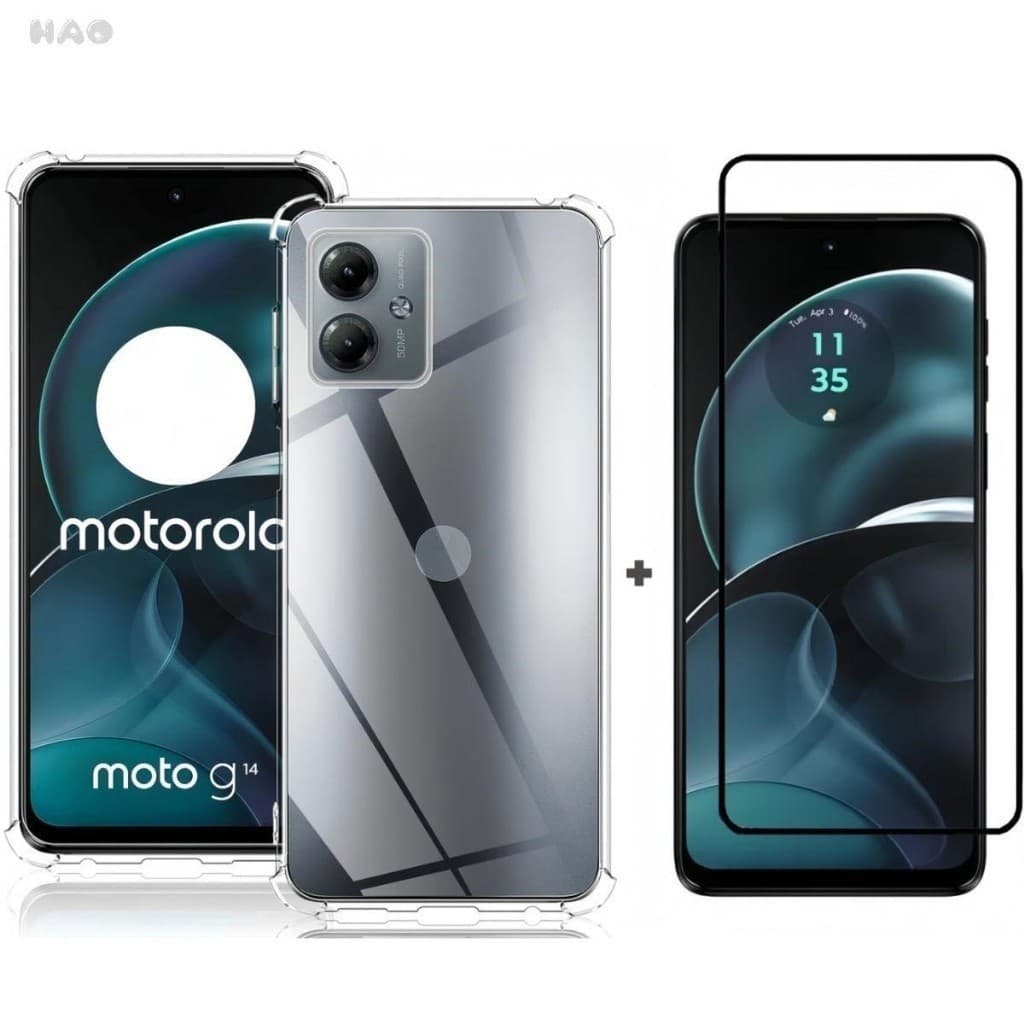  Película e Capa Capinha Motorola Moto G14