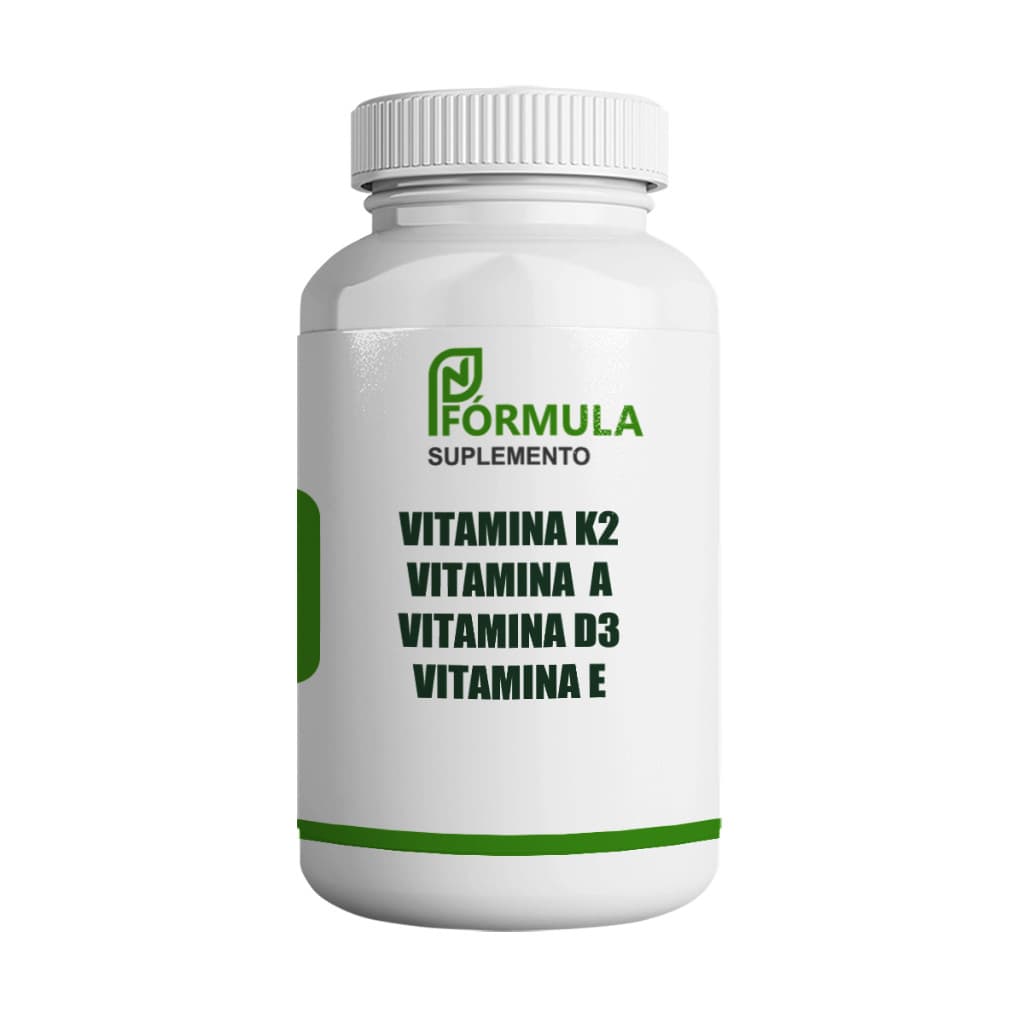 Composto KADE Vitamina K2 + Vitamina A + Vitamina D3 + Vitamina E 60 capsulas